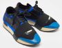 Balenciaga Vintage Pre-owned Leather sneakers Blue Dames - Thumbnail 4
