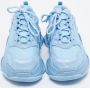 Balenciaga Vintage Pre-owned Leather sneakers Blue Dames - Thumbnail 3