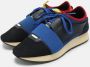 Balenciaga Vintage Pre-owned Leather sneakers Blue Dames - Thumbnail 3