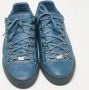 Balenciaga Vintage Pre-owned Leather sneakers Blue Heren - Thumbnail 2