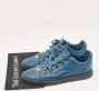 Balenciaga Vintage Pre-owned Leather sneakers Blue Heren - Thumbnail 8