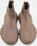 Balenciaga Vintage Pre-owned Leather sneakers Brown Heren - Thumbnail 3