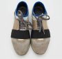 Balenciaga Vintage Pre-owned Leather sneakers Gray Dames - Thumbnail 3