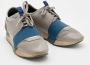 Balenciaga Vintage Pre-owned Leather sneakers Gray Dames - Thumbnail 4