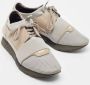 Balenciaga Vintage Pre-owned Leather sneakers Gray Dames - Thumbnail 4