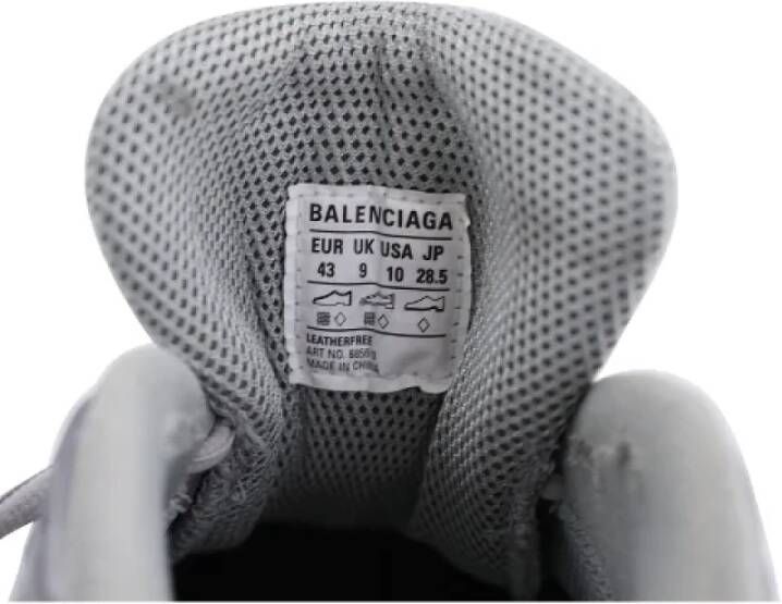 Balenciaga Vintage Pre-owned Leather sneakers Gray Heren