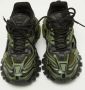 Balenciaga Vintage Pre-owned Leather sneakers Green Dames - Thumbnail 3