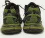 Balenciaga Vintage Pre-owned Leather sneakers Green Dames - Thumbnail 5