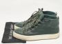 Balenciaga Vintage Pre-owned Leather sneakers Green Heren - Thumbnail 9