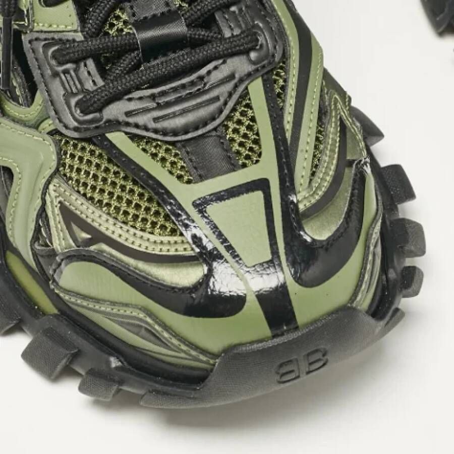 Balenciaga Vintage Pre-owned Leather sneakers Green Heren