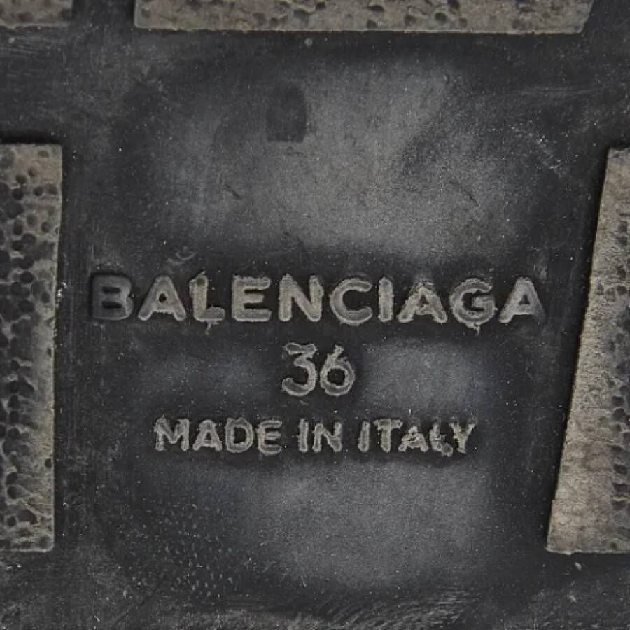 Balenciaga Vintage Pre-owned Leather sneakers Multicolor Dames
