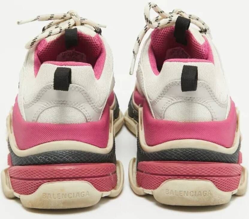 Balenciaga Vintage Pre-owned Leather sneakers Multicolor Dames