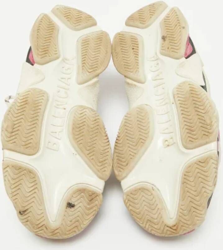 Balenciaga Vintage Pre-owned Leather sneakers Multicolor Dames