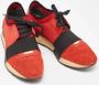 Balenciaga Vintage Pre-owned Leather sneakers Orange Dames - Thumbnail 4