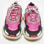 Balenciaga Vintage Pre-owned Leather sneakers Pink Dames - Thumbnail 3