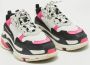 Balenciaga Vintage Pre-owned Leather sneakers Pink Dames - Thumbnail 4