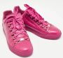 Balenciaga Vintage Pre-owned Leather sneakers Pink Dames - Thumbnail 4