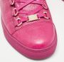 Balenciaga Vintage Pre-owned Leather sneakers Pink Dames - Thumbnail 7