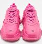 Balenciaga Vintage Pre-owned Leather sneakers Pink Dames - Thumbnail 2