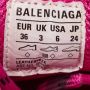 Balenciaga Vintage Pre-owned Leather sneakers Pink Dames - Thumbnail 7
