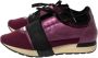 Balenciaga Vintage Pre-owned Leather sneakers Purple Dames - Thumbnail 3