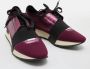 Balenciaga Vintage Pre-owned Leather sneakers Purple Dames - Thumbnail 4