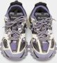 Balenciaga Vintage Pre-owned Leather sneakers Purple Dames - Thumbnail 3