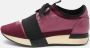 Balenciaga Vintage Pre-owned Leather sneakers Purple Dames - Thumbnail 2