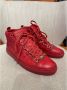 Balenciaga Vintage Pre-owned Leather sneakers Red Dames - Thumbnail 2