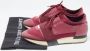 Balenciaga Vintage Pre-owned Leather sneakers Red Dames - Thumbnail 9