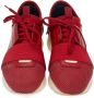 Balenciaga Vintage Pre-owned Leather sneakers Red Dames - Thumbnail 2