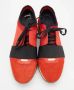 Balenciaga Vintage Pre-owned Leather sneakers Red Dames - Thumbnail 3