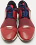 Balenciaga Vintage Pre-owned Leather sneakers Red Dames - Thumbnail 3