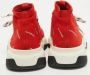 Balenciaga Vintage Pre-owned Leather sneakers Red Dames - Thumbnail 4