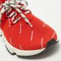 Balenciaga Vintage Pre-owned Leather sneakers Red Dames - Thumbnail 6