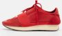 Balenciaga Vintage Pre-owned Leather sneakers Red Dames - Thumbnail 2