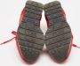 Balenciaga Vintage Pre-owned Leather sneakers Red Dames - Thumbnail 6