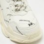 Balenciaga Vintage Pre-owned Leather sneakers White Dames - Thumbnail 7