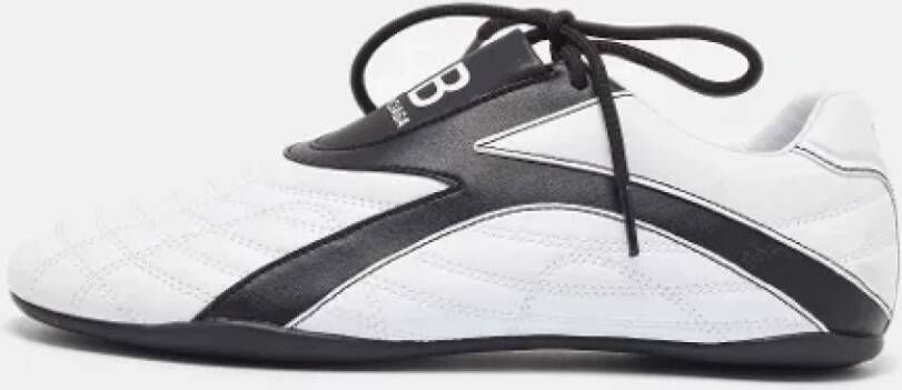Balenciaga Vintage Pre-owned Leather sneakers White Dames