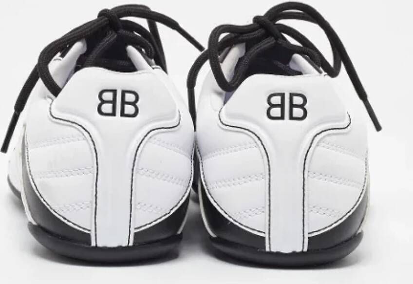 Balenciaga Vintage Pre-owned Leather sneakers White Dames