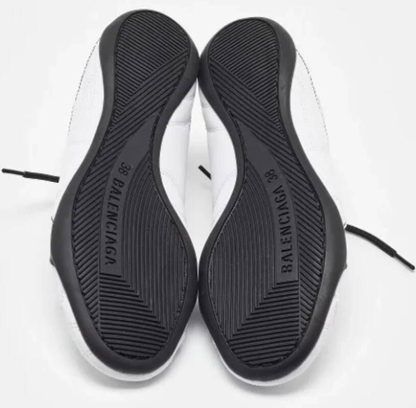 Balenciaga Vintage Pre-owned Leather sneakers White Dames