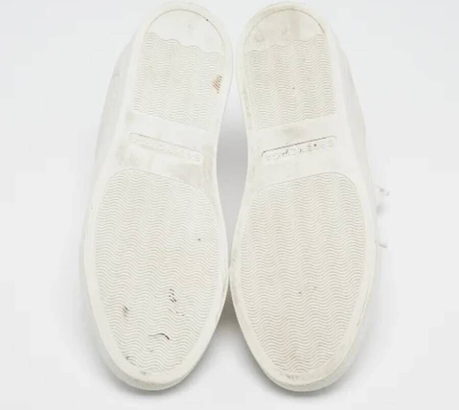 Balenciaga Vintage Pre-owned Leather sneakers White Dames