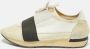 Balenciaga Vintage Pre-owned Leather sneakers White Heren - Thumbnail 2