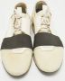 Balenciaga Vintage Pre-owned Leather sneakers White Heren - Thumbnail 3