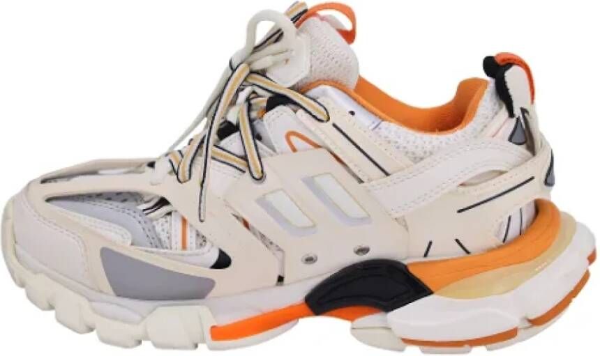Balenciaga Vintage Pre-owned Leather sneakers White Heren