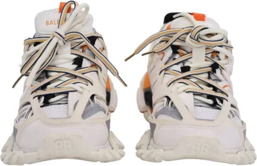 Balenciaga Vintage Pre-owned Leather sneakers White Heren
