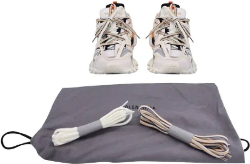 Balenciaga Vintage Pre-owned Leather sneakers White Heren