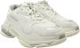 Balenciaga Vintage Pre-owned Leather sneakers White Heren - Thumbnail 3