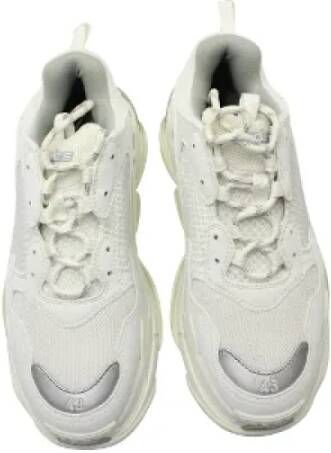 Balenciaga Vintage Pre-owned Leather sneakers White Heren