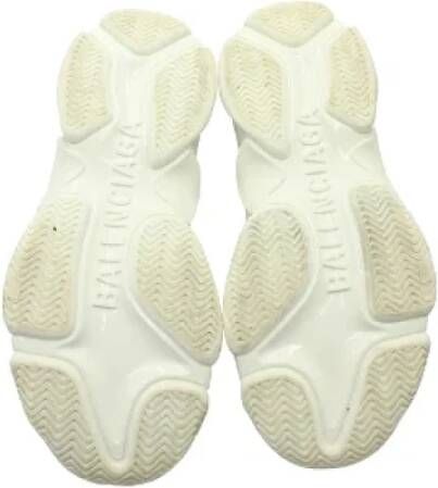 Balenciaga Vintage Pre-owned Leather sneakers White Heren